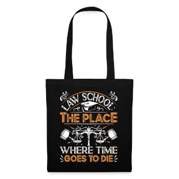 Doctorat Grand Diplôme - Sac en tissu - noir - Devant