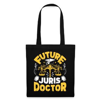 Doctorat Grand Diplôme - Sac en tissu - noir - Devant