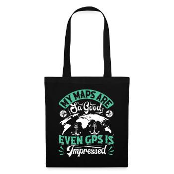 Cartographers - Tote Bag - black - Front