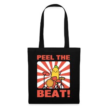 Banana Puns Drummer - Tote Bag - black - Front