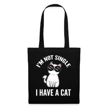 I'm Not Single I Have A Cat Veterinarian - Tote Bag - black - Front