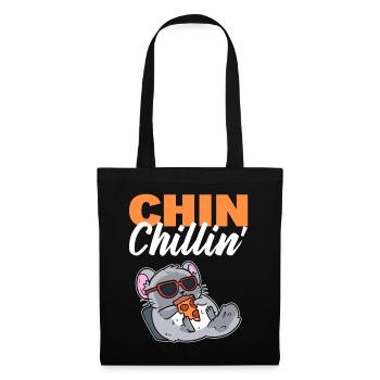 Chin-Chillin' Zookeeper - Tote Bag - black - Front