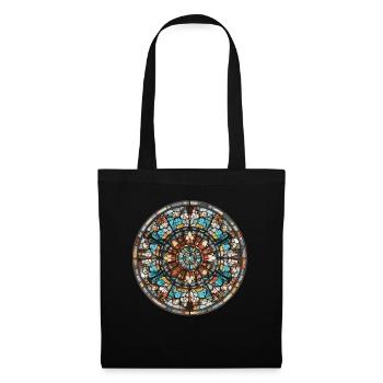 Stained Glass - Stained Glass Artist - Tote Bag - black - Front