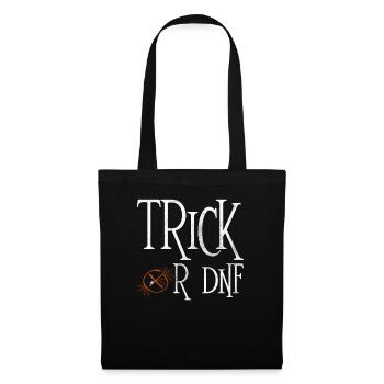 Astuce ou DNF - Geocaching Geocacher - Sac en tissu - noir - Devant