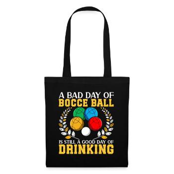 Funny Bocce Game - Tote Bag - black - Front