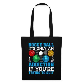 Funny Bocce Game - Tote Bag - black - Front