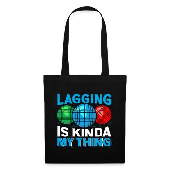 Funny Bocce Game - Tote Bag - black - Front