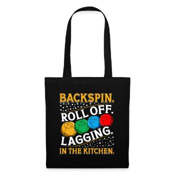 Funny Bocce Game - Tote Bag - black - Front