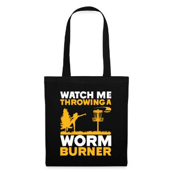 Disc Golfer hit Trees and Curse - Tote Bag - black - Front