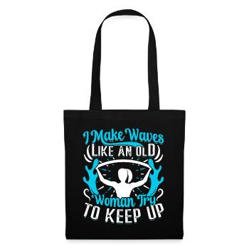 Aerobic Exercise Designs - Tote Bag - black - Front