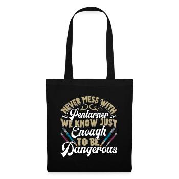 Pen Turning Kit - Tote Bag - black - Front