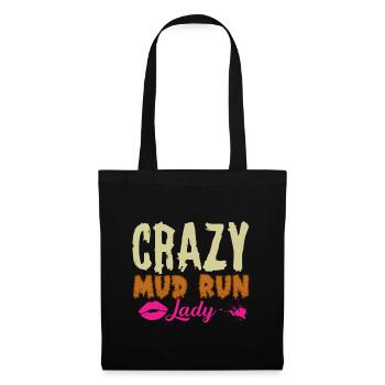 Course drôle parfaite - Sac en tissu - noir - Devant