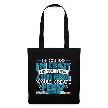 Pen Turning Kit - Tote Bag - black - Front