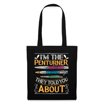 Pen Turning Kit - Tote Bag - black - Front