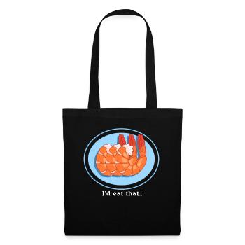 Crab Shrimp Crab Lover Crab Gift - Tote Bag - black - Front