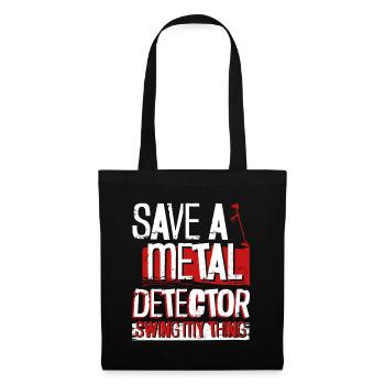 Safe A Détecteur de métaux - Swing My Thing - Sac en tissu - noir - Devant