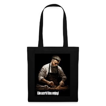 Craftsman pursues his vocation - Tote Bag - black - Front