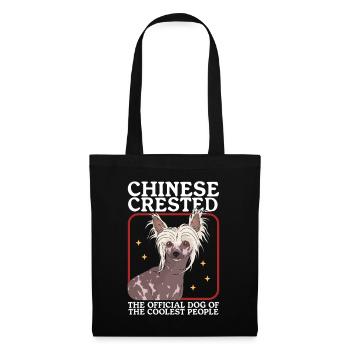 Chinese Crested Dog Chinese Crested Gift - Tote Bag - black - Front