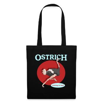 Ostrich Bird | Ostrich Lover Ostriches Gift - Tote Bag - black - Front