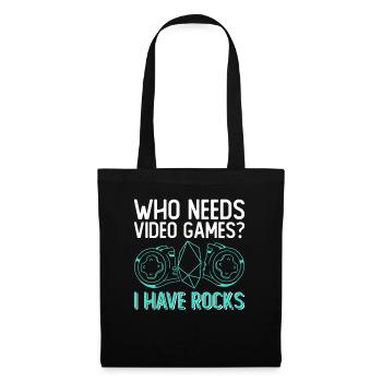 Geologist Children Stone Collector Stones Geology Boy - Tote Bag - black - Front