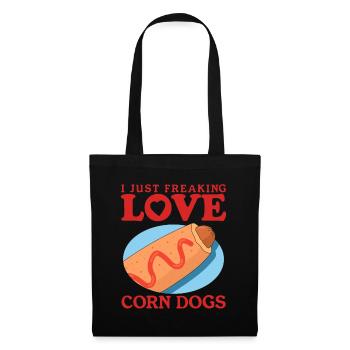 Corn Dog Corndog Corndogs Corn Dogs Gift - Tote Bag - black - Front