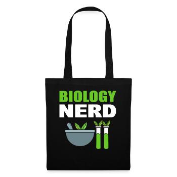 Biology Nerd Biologieprofessor - Stoffbeutel - Schwarz - Vorne