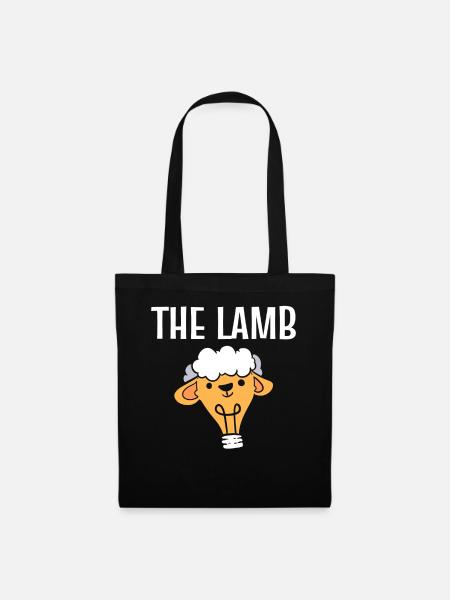 The Lamb Schafhirten - Stoffbeutel - Schwarz