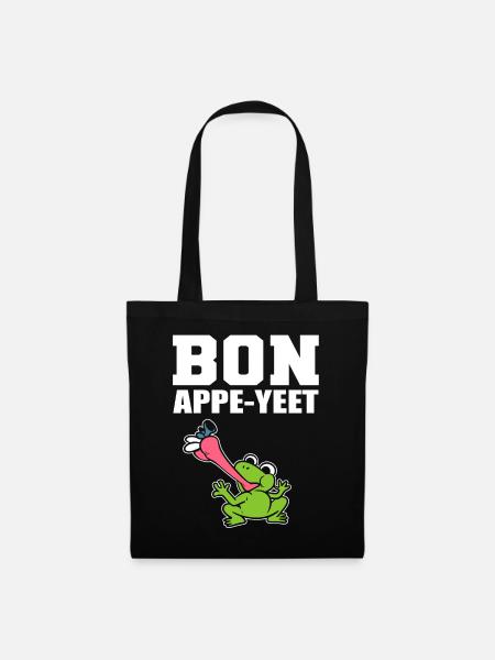 Bon Appe-Yeet Biologe - Stoffbeutel - Schwarz