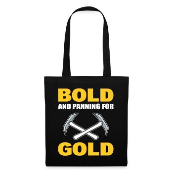 Goldschwenk Goldener Panner - Stoffbeutel - Schwarz - Vorne