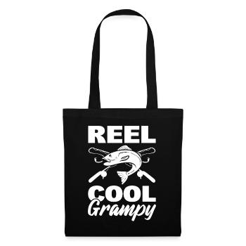 Reel Cool Grampy Fischer - Stoffbeutel - Schwarz - Vorne