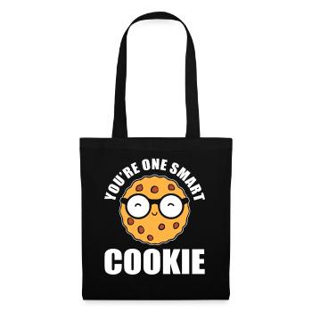 You're One Smart Cookie Spezialbäcker - Stoffbeutel - Schwarz - Vorne