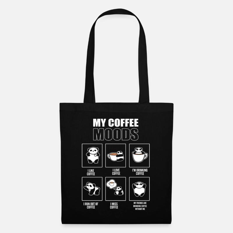 My Coffee Moods Barista - Stoffbeutel - Schwarz