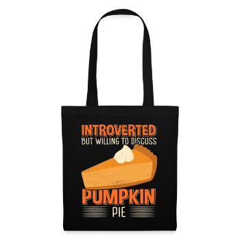 Pumpkin Pie Pumpkin Pie Gift - Tote Bag - black - Front