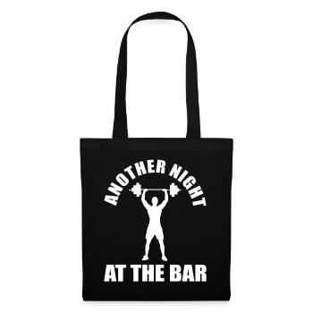 Another Night At The Bar - Stoffbeutel - Schwarz - Vorne