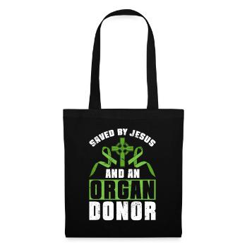 Organ Donor Organ Transplant Organ Donation - Tote Bag - black - Front