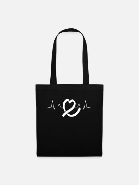 Don d’organes Greffe d’organes Don d’organes - Sac en tissu - noir