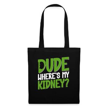 Organ Donor Kidney Organ Transplant - Tote Bag - black - Front