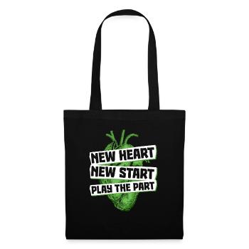 Organ Donor Heart Organ Transplant - Tote Bag - black - Front