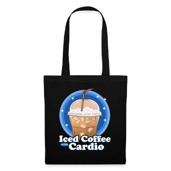 Iced Coffee Iced Coffee Coffee Lover Gift - Tote Bag - black - Front