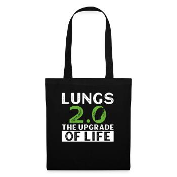 Organ Donor Lunge Organ Transplant - Tote Bag - black - Front