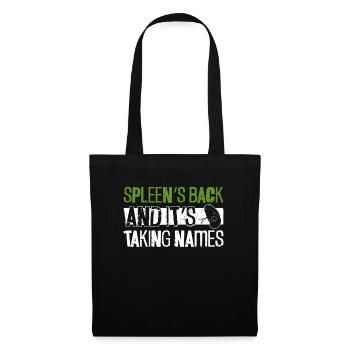 Organ Donor Spleen Organ Transplant - Tote Bag - black - Front