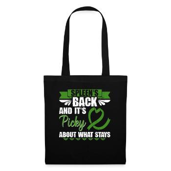 Organ Donor Spleen Organ Transplant - Tote Bag - black - Front