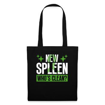 Organ Donor Spleen Organ Transplant - Tote Bag - black - Front