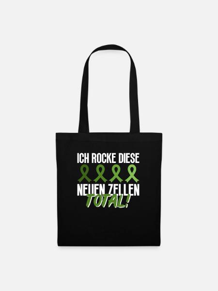 Stammzellen Stammzellentherapie Stammzellenspende - Stoffbeutel - Schwarz