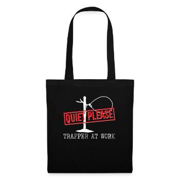 Piège à animaux Piège à collet métallique - Sac en tissu - noir - Devant