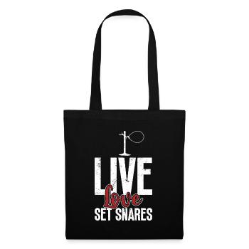 Animal Wire Snare - Tote Bag - black - Front