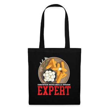 Mozzarella Sticks Cheese Cheese Lover Gift - Tote Bag - black - Front
