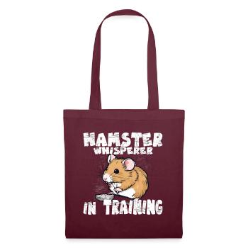 Hamster Whisperer in Training for Pet Owners - Tote Bag - burgundy - Front