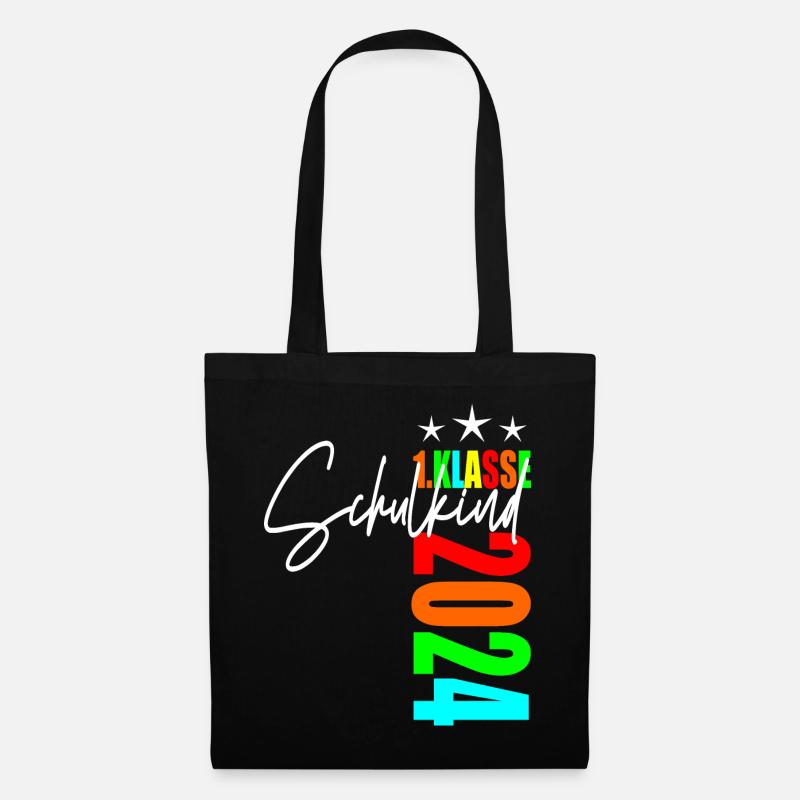 Schulkind 2024 - Stoffbeutel - Schwarz