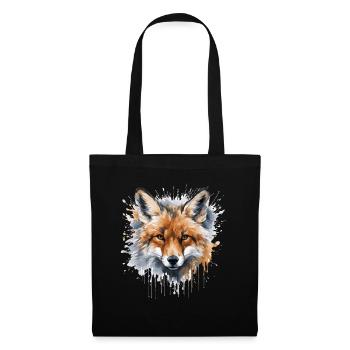 Cadeaux esthétiques pour les amoureux du renard - Sac en tissu - noir - Devant